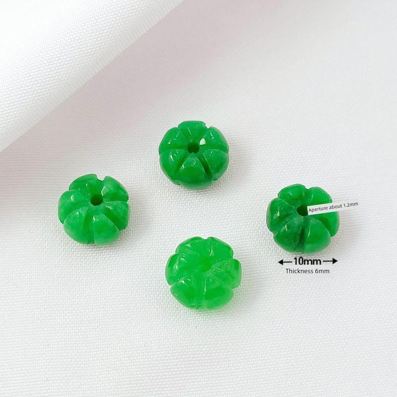 

Натуральный камень Сушеная зеленая тыква бусины-разделители Цилиндрические бочонки бусины DIY Разделитель Прокладка Шнур для ношения Ожерелье Шнур Орнамент Аксессуары Pumpkin beads 1
