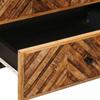 Nightstand Brown 50 X 33 X 60 Cm Solid Mango Wood