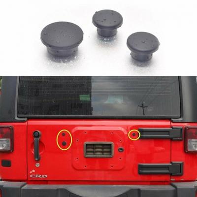 Zátky kufru Odnímatelné Odolné gumové zátky pro Jeep Wrangler JK JKU 2007-2017