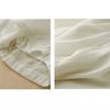 DIMANAF Summer 2025 Plus Size Women Vintage Linen Casual Loose Wide Leg Pants Basic Elastic High Waist Pants Thin Trousers