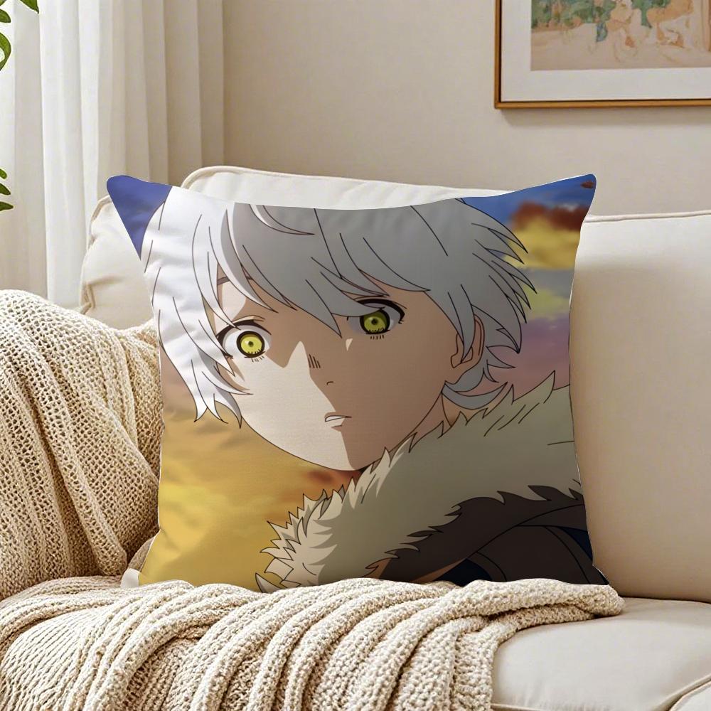 Fantasy Anime TTo Your Eternity Cushion Cover Linen Pillowcase Soft  for Sofa Bed Home Room Decor