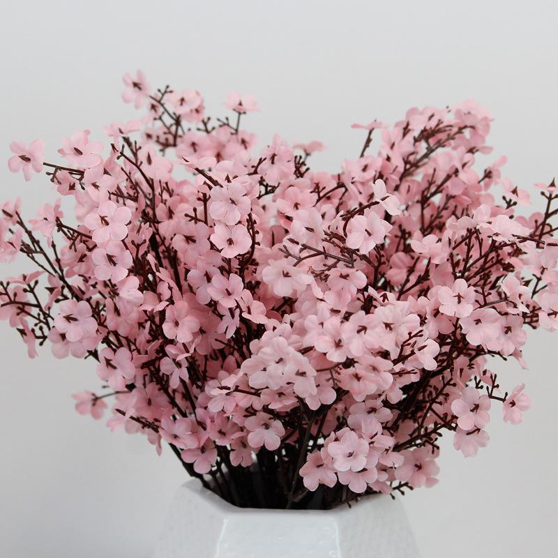 Floare artificială de gipsofilă din mătase falsă Buchet pentru petrecere de nuntă Decor acasă