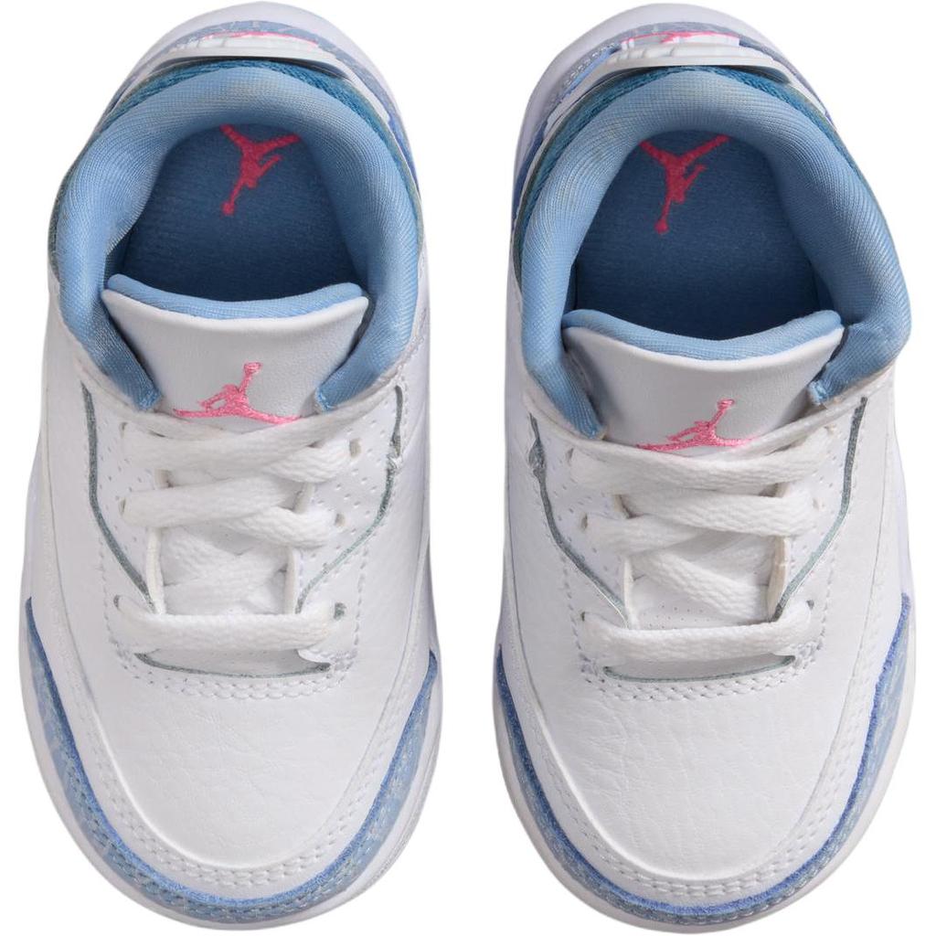 Air Jordan 3 Retro TD 'White Cobalt Bliss' Baby Shoes HQ0782-101