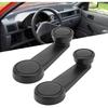 Car Window Crank Handle 2pcs Window Winder Handle ABS Wear Replacement for Transit Focus Escort