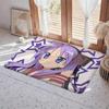 Anime L Lucky Star Floor Mat Eco  Flannel Doormat Non Slip Odorless Indoor Floor Rug Soft Short Plush Home Mat