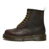 DR. Martens 1460 Leder Dicke Sohle 8-Loch Kurze Stiefel Unisex-Stiefel Dunkelbraun 27894201