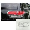 Car ABS Chrome Cover Trim Back Tail Rear Light Lamp Frame Parts 4pcs For Jeep Grand Cherokee 2014 2015 2016 2017 2018
