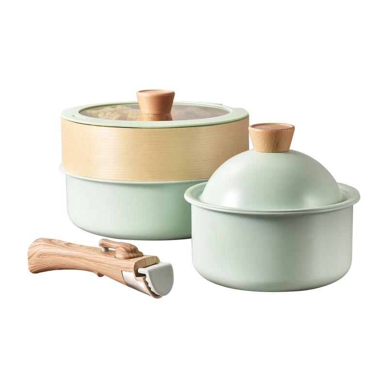 Lan Ya Household Aluminum Alloy Pot Set