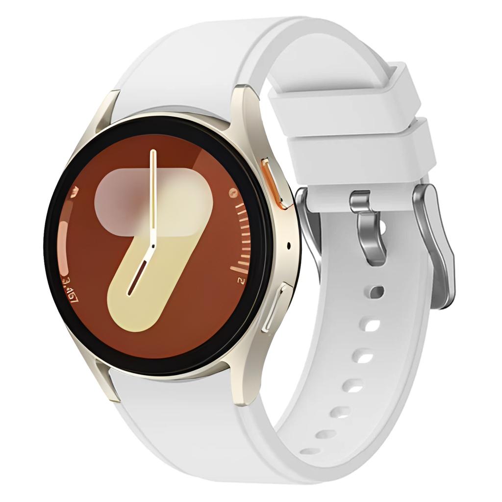 Cinturino in Silicone per Samsung Galaxy Watch 7 44mm 40mm Bracciale originale ad arco per Samsung Watch 6 Classic 47mm 43mm/5 Pro 45mm Cinturino