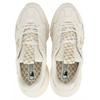 MLB Big Ball Chunky Monogram Lt Low Top Chunky Sneakers Unisex White Gold Sneakers 32SHCM011-50I