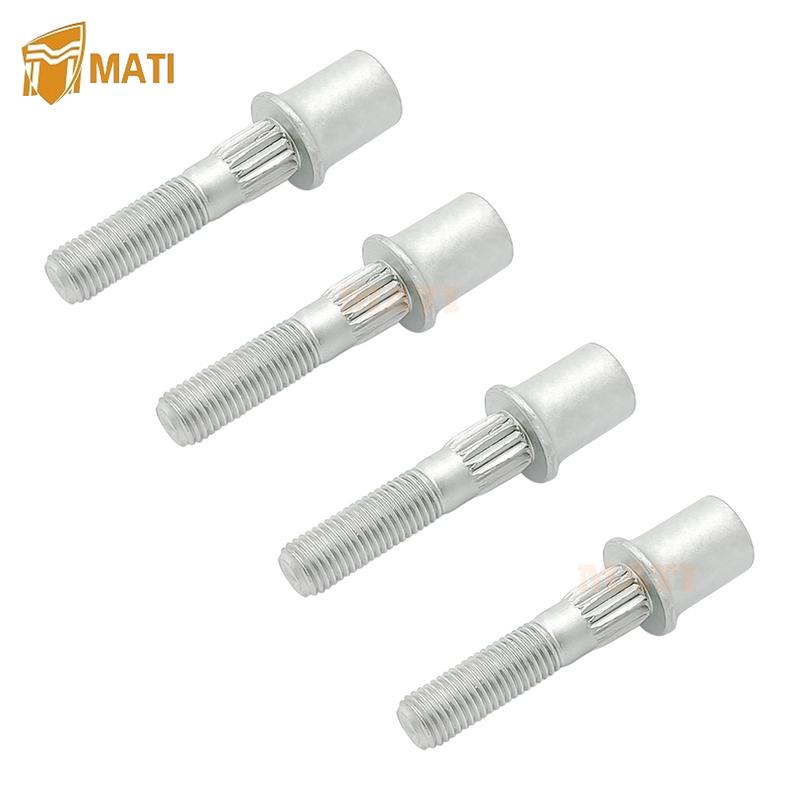 MATI Front/Rear Wheel Studs for Can Am Outlander Renegade 450 500 570 650 800 850 1000 2012- 250300642 250300643  250300048