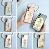 Sarah K-Kay Girl Colorful Soft Silicone Case for Samsung S25, S24, S21, S22, S23, S30, Ultra, S20, Plus, FE, Lite-Black
