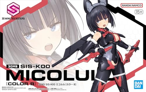 BANDAI SPIRITS 30MS SIS-K00 Mikoruru [Color B] Pre-Colored Plastic Model