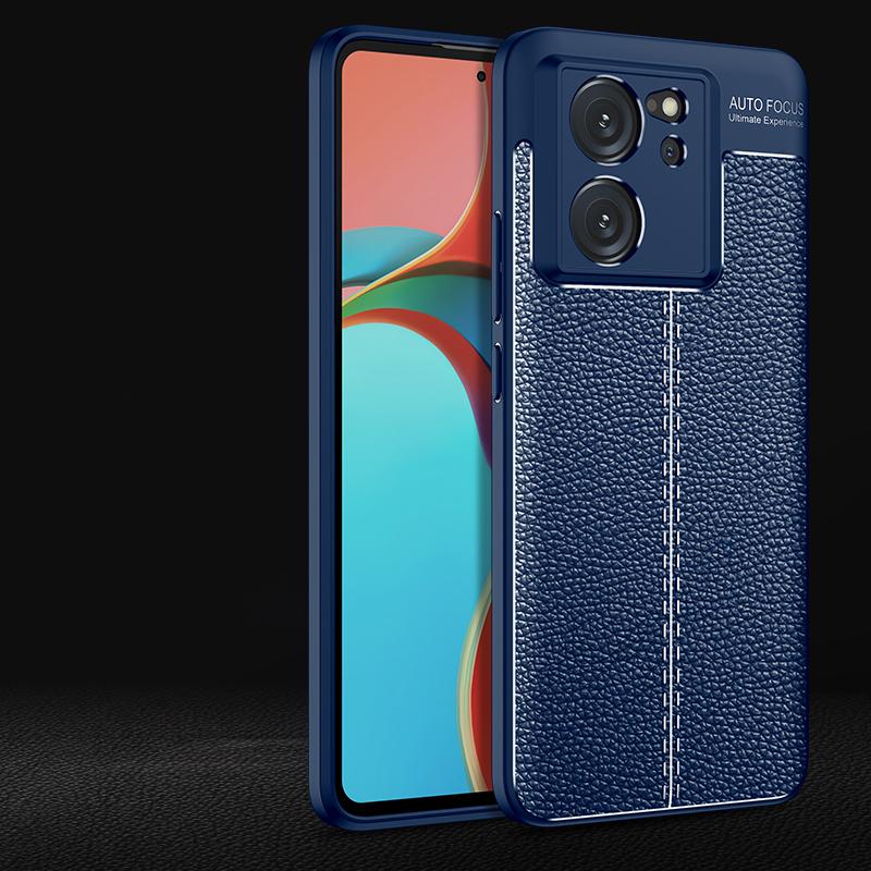 For Xiaomi Mi 13T Pro Case Cover Xiaomi 13T Pro Capas Armor Shockproof Phone Bumper Back TPU Soft Leather For Fundas Mi 13T Pro