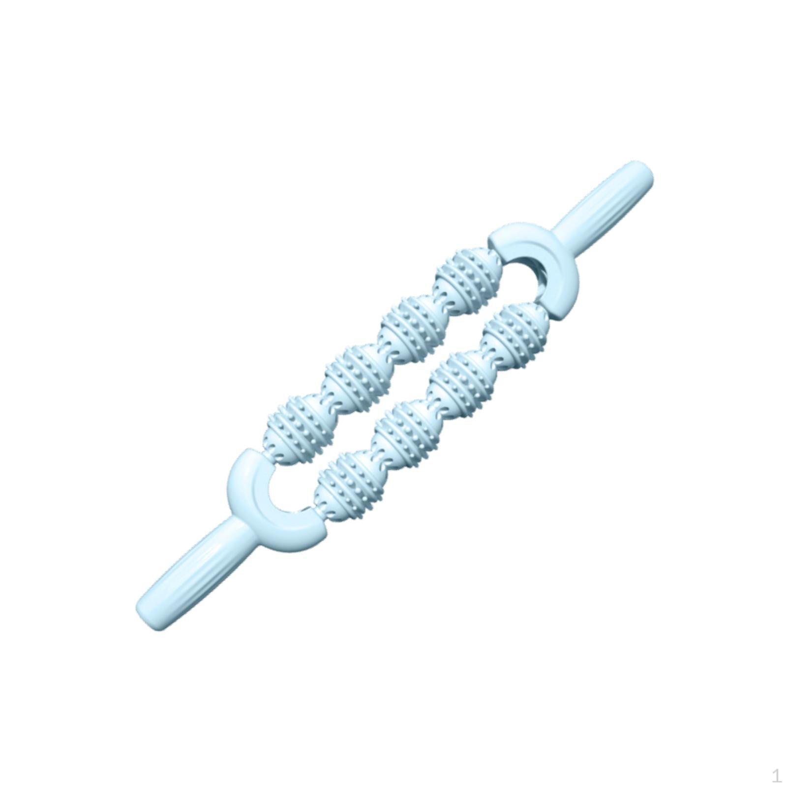 

Массажный роликовый палочный тренажер 41 см длинный тренировочный йога колонна массажер для мышц инструменты для шеи виды спорта синий