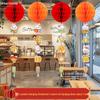 2025 Mid-Autumn Festival & National Day Mall Décor – Honeycomb Pendant Ornaments