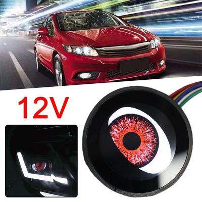 Modificação Novos Faróis de Carro LED Dinâmicos Devil Eye LED Eye Light Conjunto de Faróis Acessórios para Carros