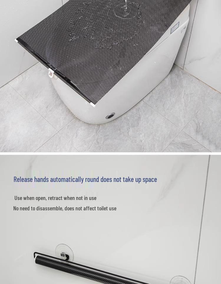 Universal Waterproof & Moisture-Proof Toilet Cover with Thickened Shower Protection