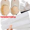 10-100Pcs Invisible Hat Sweat Absorber Stickers Cap Peaks Edge Sweat Absorbing Liner Bands Self-adhesive Anti-dirty Strips Tapes