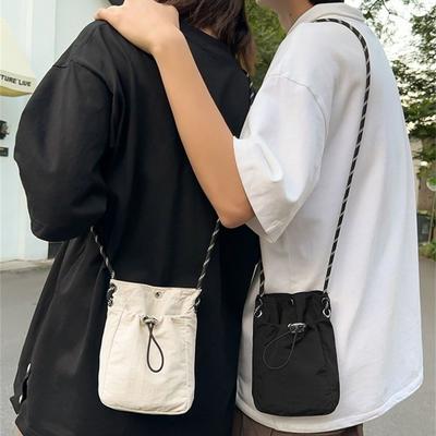 Μόδα Τσάντες Ώμου Κάμβα Crossbody Ελαφριές Μινιμαλιστικού Στυλ Τσάντα Τηλεφώνου Μονόχρωμη Μικρό Πορτοφολάκι για Κορίτσια