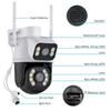 Icsee Wireless HD Color Night Vision Outdoor Surveillance Camera