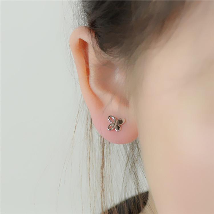 Retro Korean Fashion 925 Sterling Silver Earring Collection