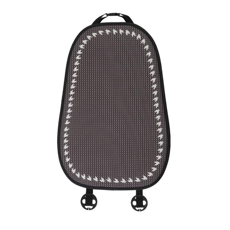 Car Ice Silk Cushion Cover Summer Cool Cute Panda All-season Anti-skid Breathable Seat Cushions Men Women Luxury Car Interior