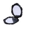 Pocket Rose Flower Makeup Mirror Vintage Folding Round Girls Small Hand Compact Light Mirrors Women Makeup Cute Comestics Tool