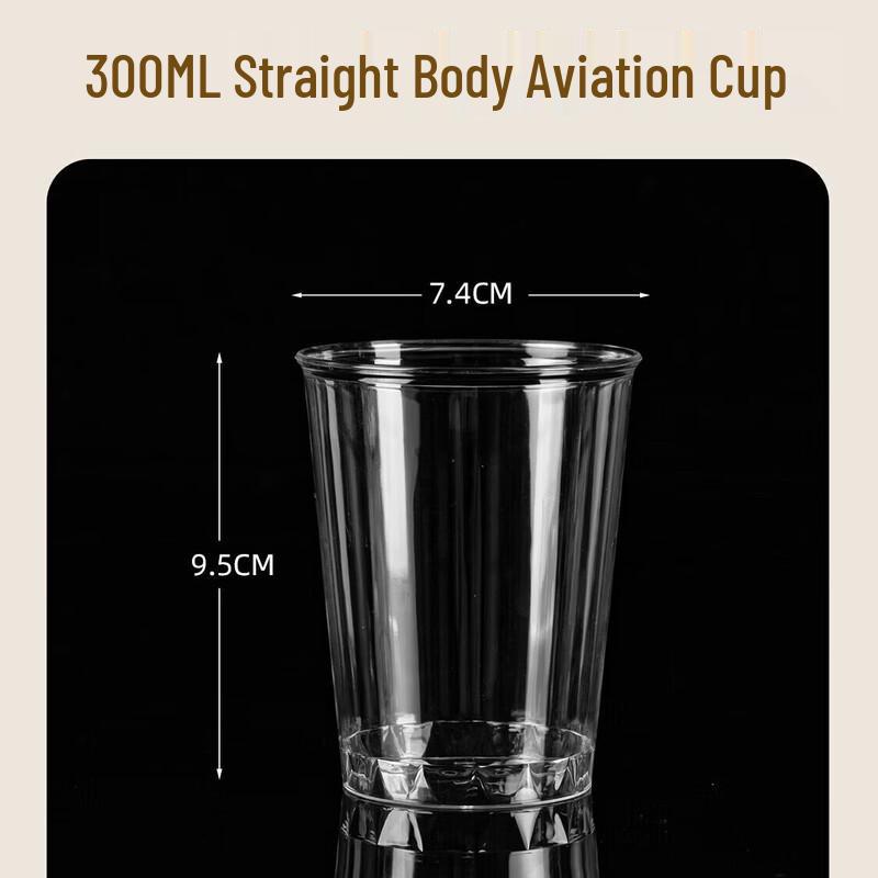 

Temaiju Clear Disposable Airline Cups (300ml, 50 Count)