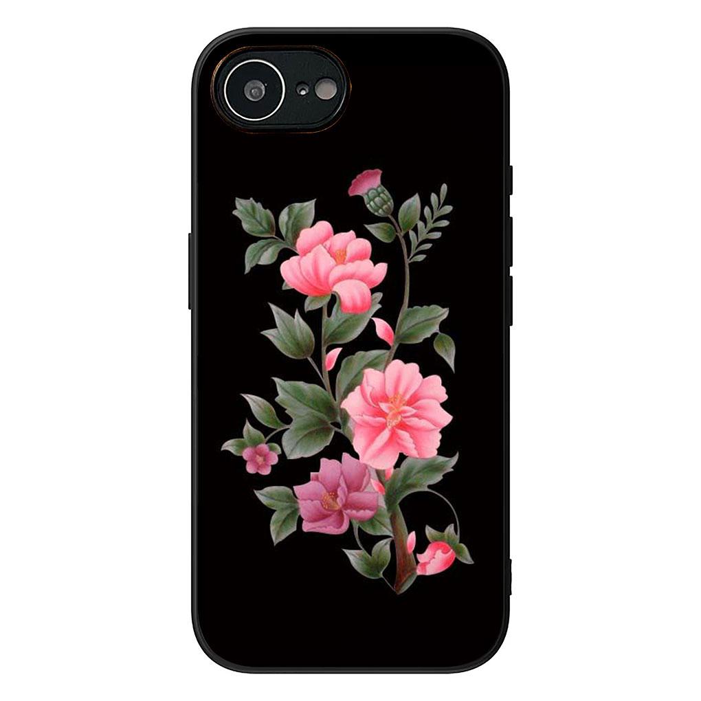 Rose Flower Casing Phone Cover for Apple iPhone 13 12 Mini XS 11 Pro Max 7 8 Plus + XR SE 2022 2020 SE3 Soft Case