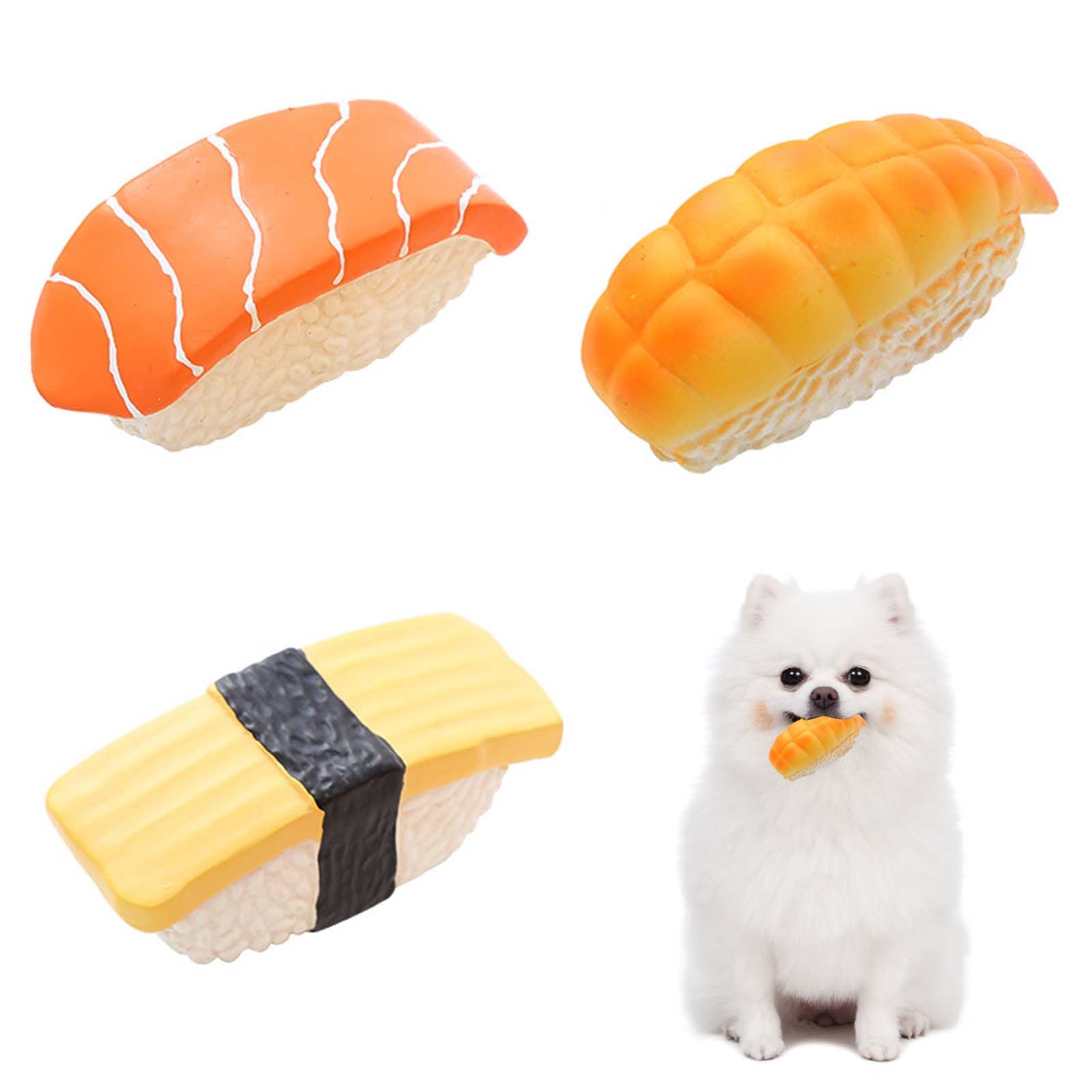 

PAVIKE Игрушки для собак и домашних животных из резины, жевательные для собак, супер для чистки зубов, для тренировки, снимают скуку, товары для домашних животных, игрушки, со звуком (Набор 3) Игрушки, Игрушки,