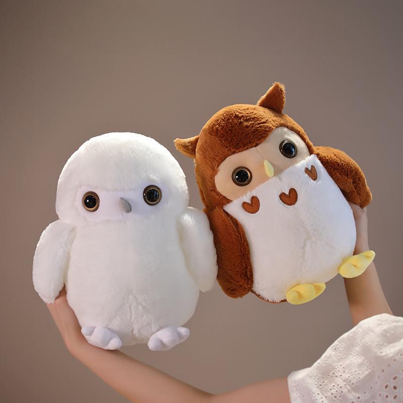 Plush Cute Owl Toys Soft Stuffed Animal Pillows Doll Koids Gift Decorations