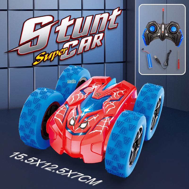 

Машина на радиоуправлении «Паук»: Двусторонний дрифт, трюк 360°, 2.4G свет с распылением, трансформирующийся кувыркающийся автомобиль.