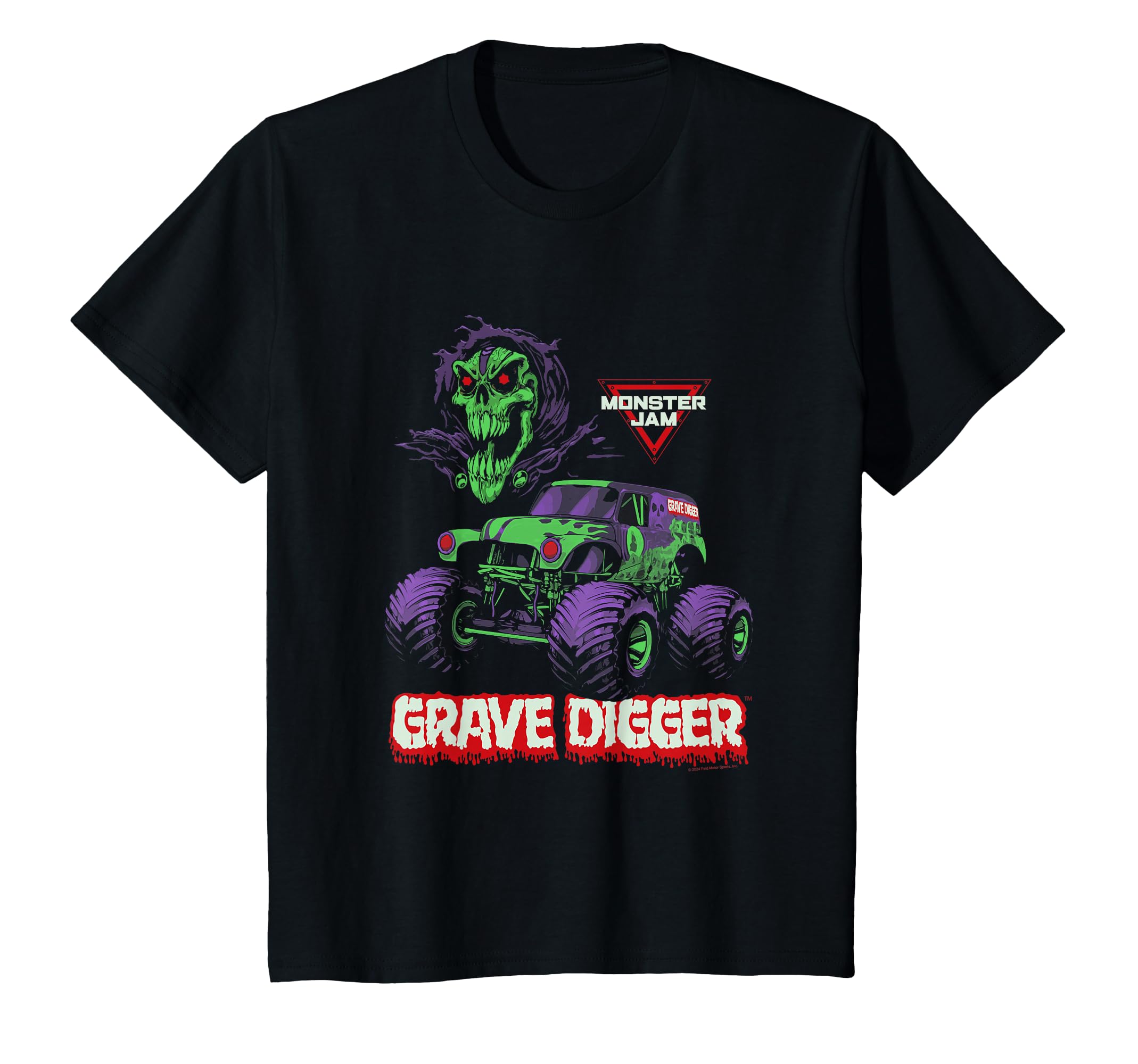 

Monster Jam Grave Digger Monster Truck T-Shirt