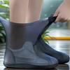 Wasserdichte Schuhüberzieher Rutschfeste Regenstiefelüberzieher Verdicktes Latex Verschleißfest Outdoor Regendicht Silikon Stiefelüberzieher für Männer und Frauen.