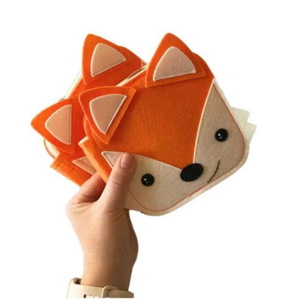 

Educational Kids Cloth Book Parent-child Puzzle Cloth Book Baby Cloth Book Learning Cognize коричневий