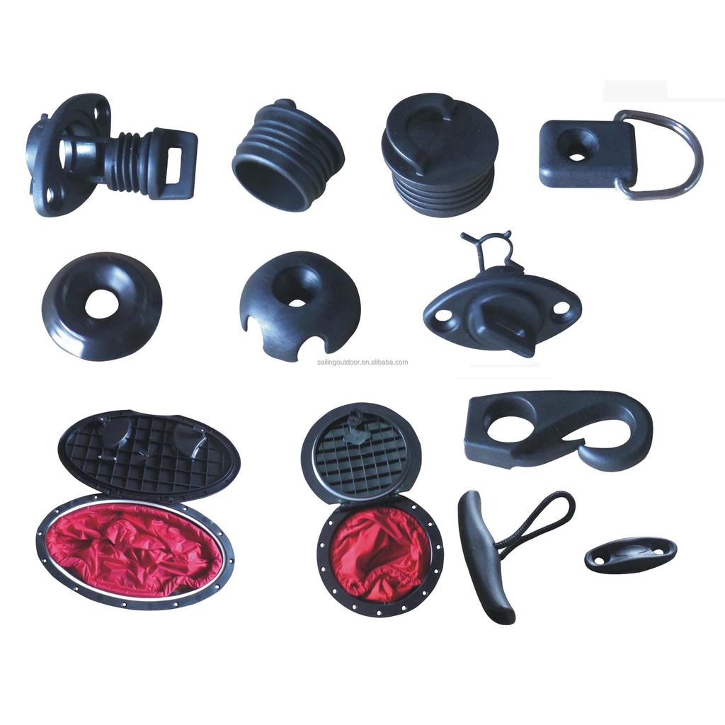 Plastic Handle Clips Paddles Rod Holders Hatch Boat Spare Parts Chair Bungee Blades Foot Rudder Kayak Accessories