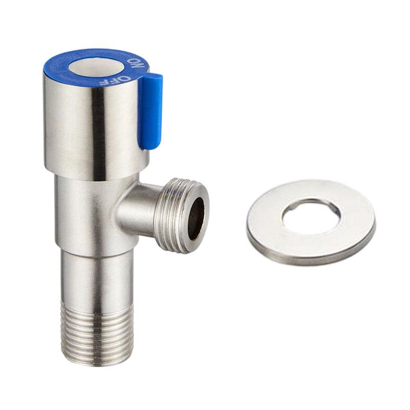 

Household Shut-off Valve Thickened Explosion-proof Angle Valve for Hot and Cold Water Triangle Valve for Toilet and Water Heater
