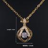 Halskette verblasst nicht Damen Sommer Intelligente Glückstasche Kleines Säckchen Liufu Perlenkette Damen Vielseitig Hochwertiger Titanstahl Schmuck