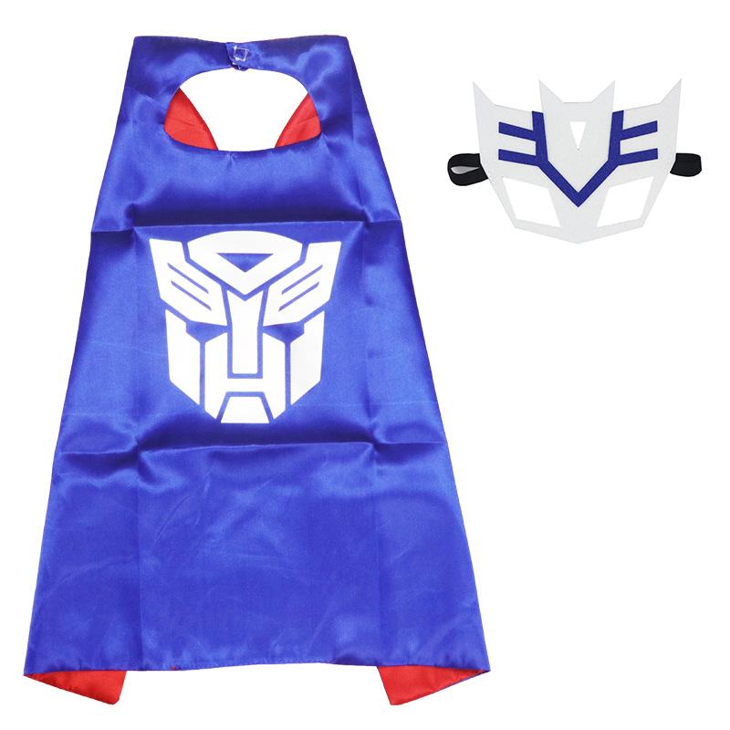 Kids' Marvel Superhero Capes: Superman, Batman, Spider-Man, Iron Man, Captain America