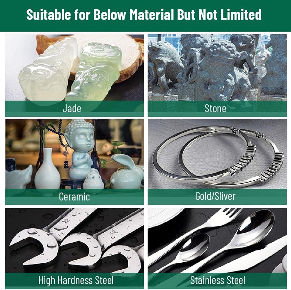 30 ks Sada stopkových diamantových fréz s krabičkou pro Dremel elektrickou brusku elektrické příslušenství abrazivní vrták rotační nástrojová sada