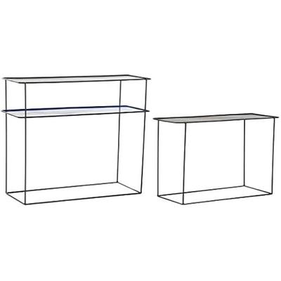 Console - DKD HOME DECOR - Blue/Black - Metal - 70x27x45 Cm - Contemporary Design