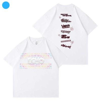 Jin Runseokjin EP Tour 2025 T-shirt Fashion Short Sleeve Cotton Men Women Tshirts Korean Singer New Album Echo Graphic T Shirt