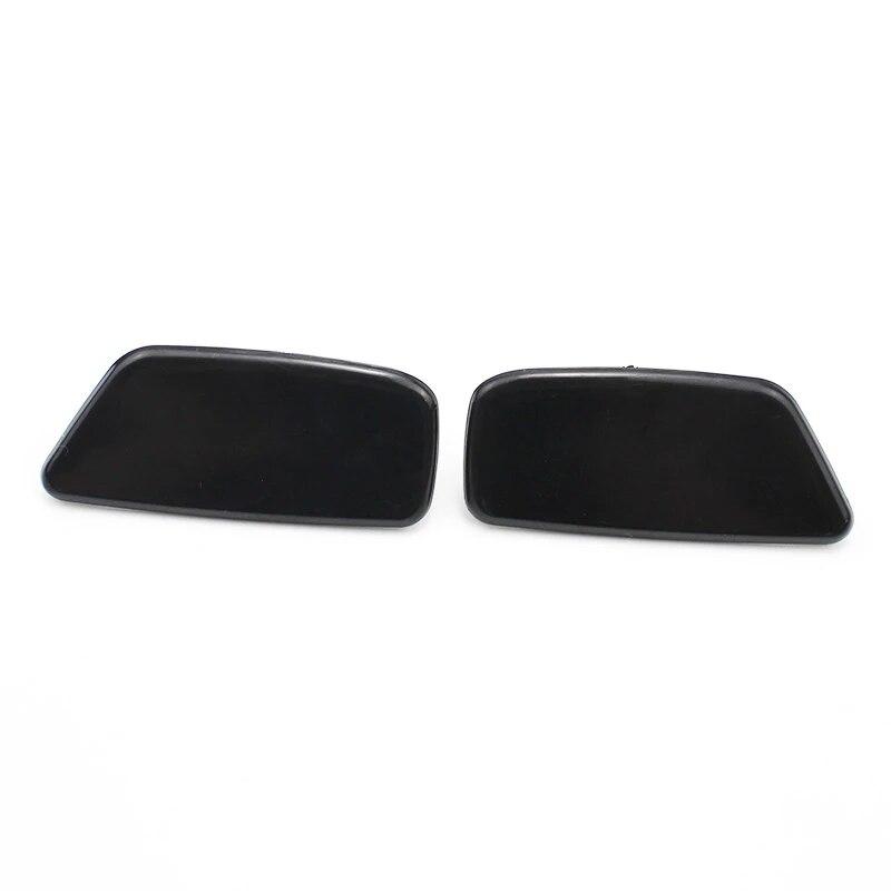 2PCS For Subaru Forester SH 2009-2012 Front Bumper Headlight Headlamp Washer Spray Jet Nozzle Pump Cover Cap Lid Unpainted