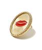 Bonbeau Antique Coin Lip Earrings