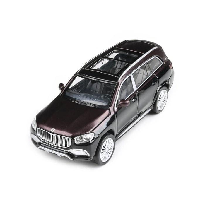 JADI Mercedes-Maybach GLS Obsidian Black/Ruby Red LHD 1/64 PA55304