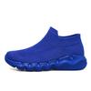 Red Knit Men's Sock Shoes Slip-on Lightweight Casual Sneakers Unisex Big Size 48 Non-slip Comfortable Sport Shoes Women Sneakers