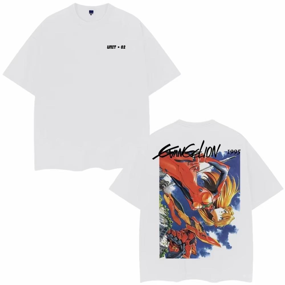 Neon Genesis Evangelion EVA Second Apostle Anime Printed Tshirt Unisexs and Womens Tshirt Unisexs Top Sports Tshirt Unisexs Tee M