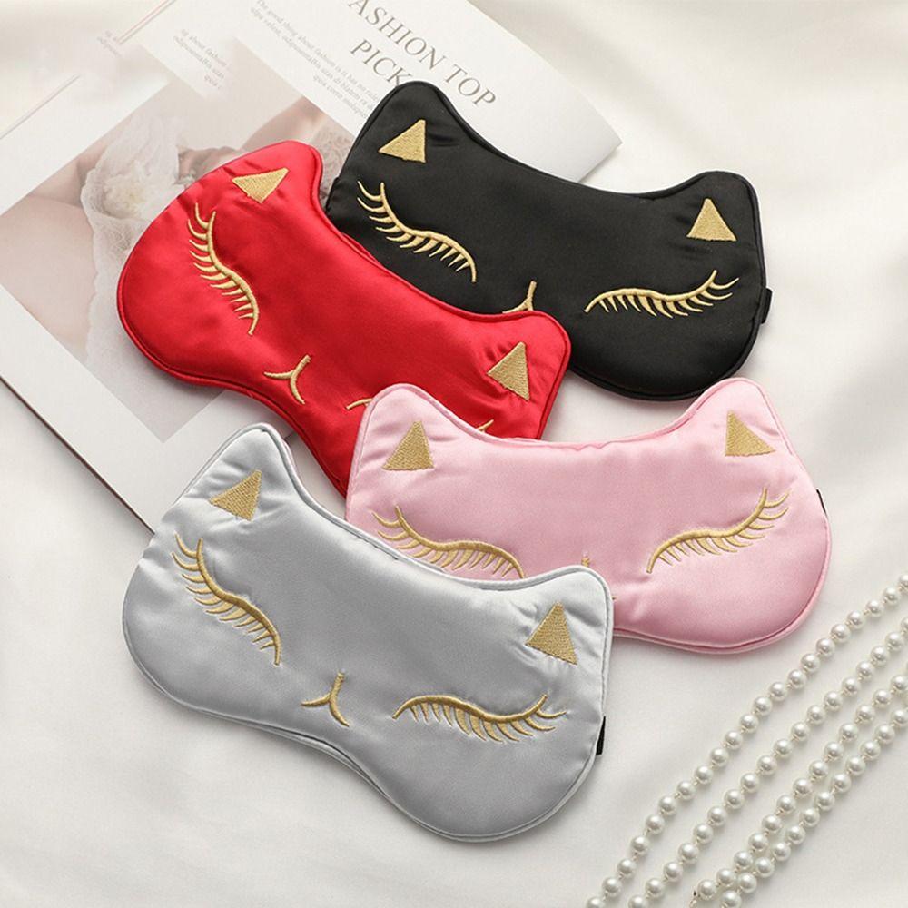 

Imitated Silk Silk Sleeping Mask Smooth Eye Care Tool Thin Sleep Eye Mask Men 03