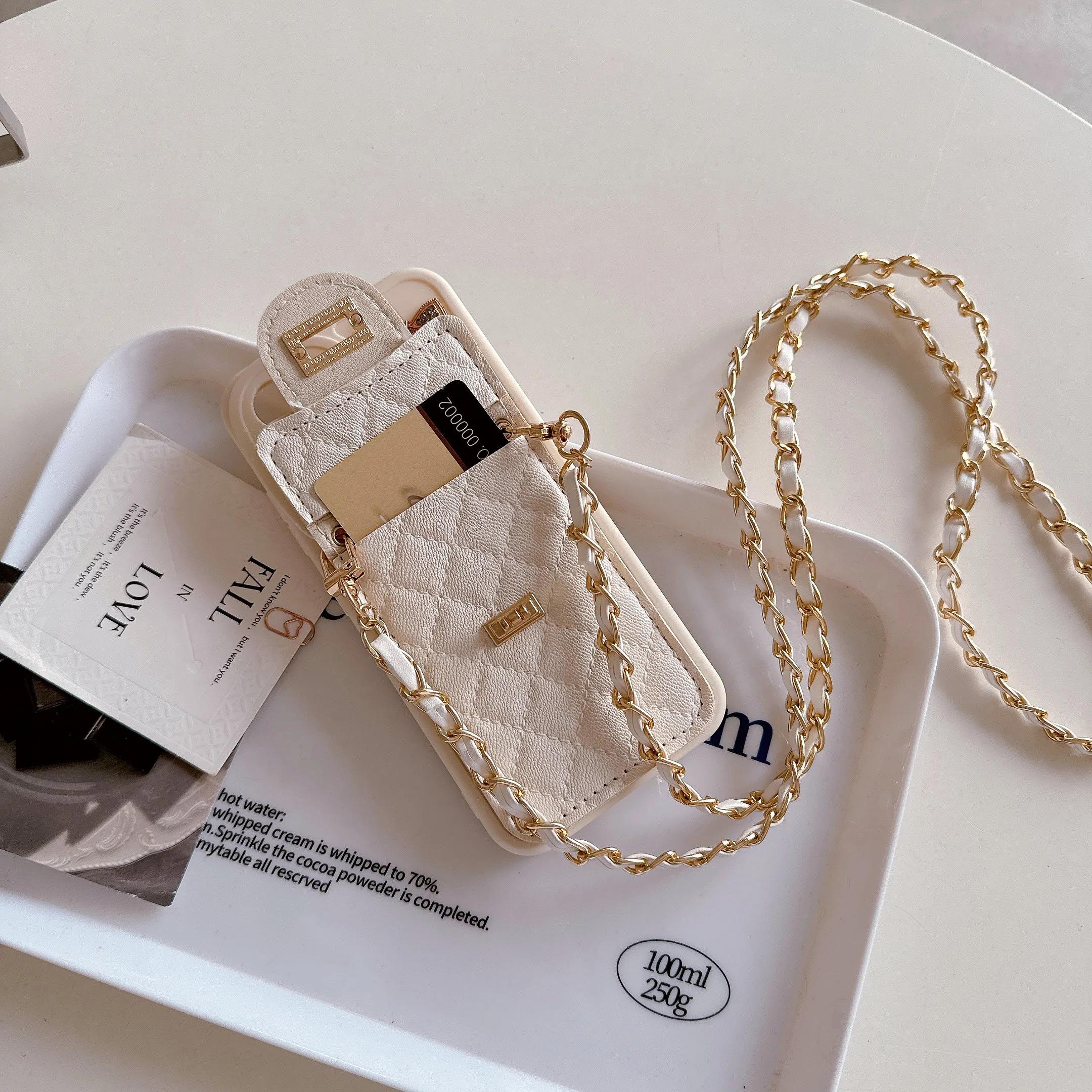 

Leather Crossbody Phone Case for Samsung Galaxy S22 S23 S24 Ultra Plus A55 A15 A05 A05S A54 A34 A24 A14 5G Card Holder Cover ForGalaxy A33 5G чорний